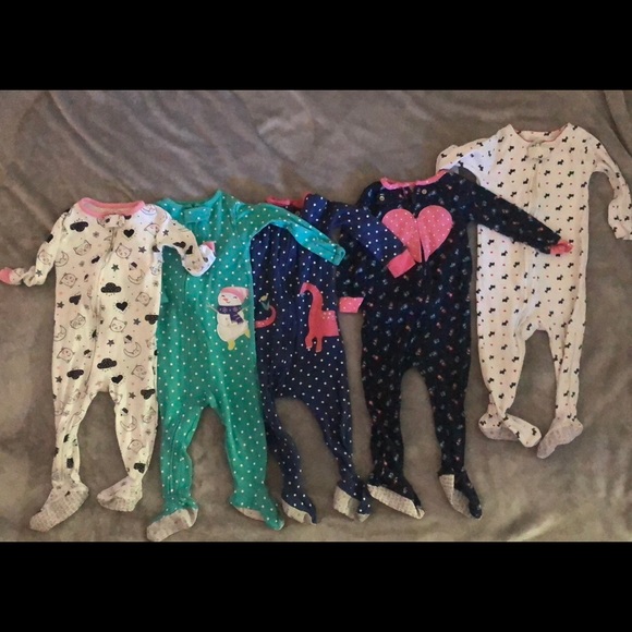 Carter's Other - Bundle of Carters zip up jammies Carter's Other - Bundle of Carters zip up jammies